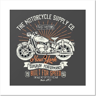 Motorcycle supply Posters and Art